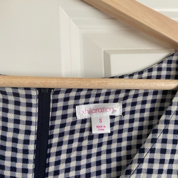 Xhilaration Front-Tie Gingham Dress - Picture 6 of 7